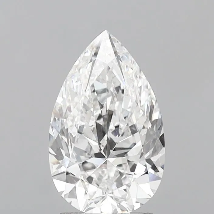 2.61ct Pear Lab Grown Diamond (Colour D, Clarity VVS2, IGI Certified)
