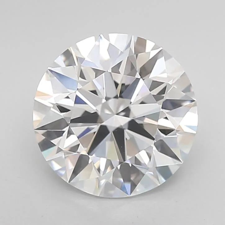 2.64ct Round Lab Grown Diamond (Colour D, Clarity IF, Cut ID, IGI Certified)