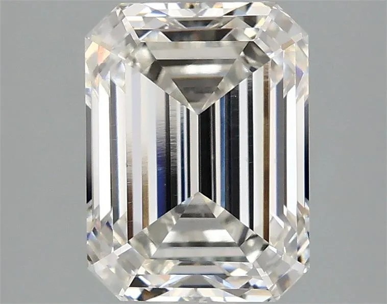 2.66ct Emerald Lab Grown Diamond (Colour G, Clarity VVS2, IGI Certified)