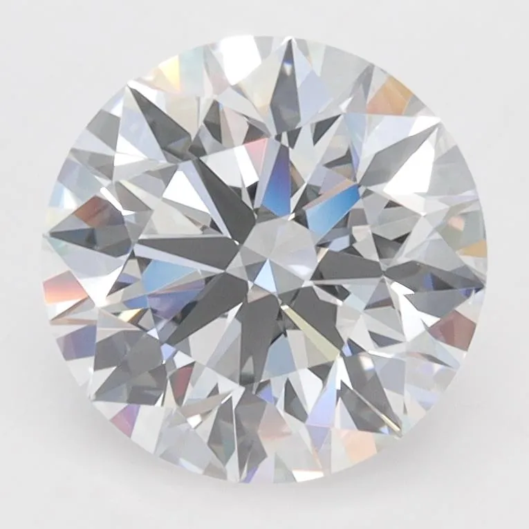 2.68ct Round Lab Grown Diamond (Colour D, Clarity IF, Cut ID, IGI Certified)