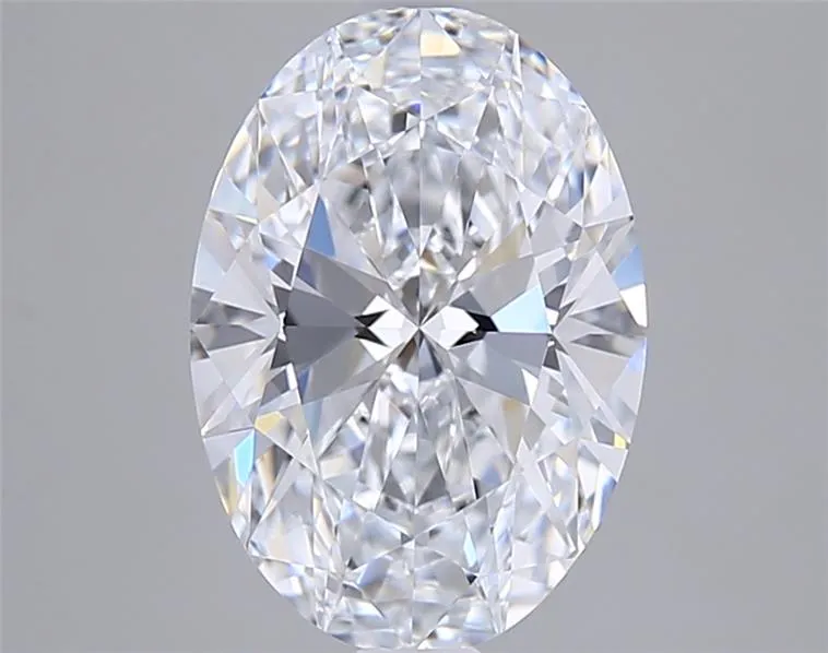 2.72ct Oval Lab Grown Diamond (Colour D, Clarity VVS1, IGI Certified)
