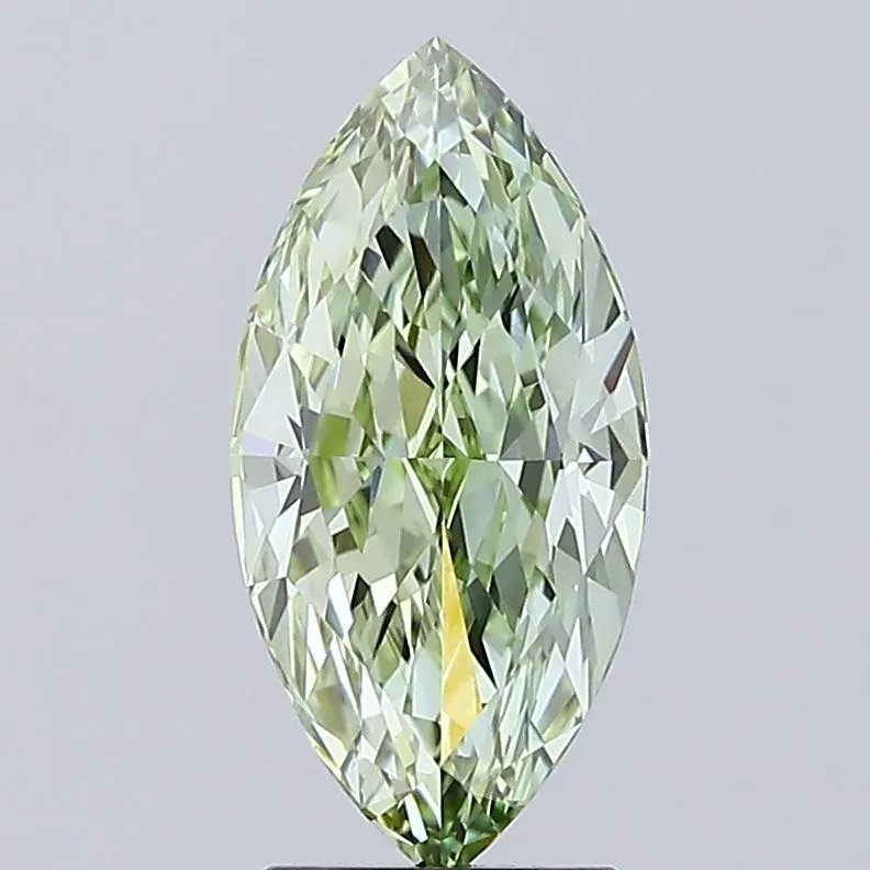2.78ct Marquise Lab Grown Diamond (Colour Fancy Intense Green, Clarity VVS2, IGI Certified)