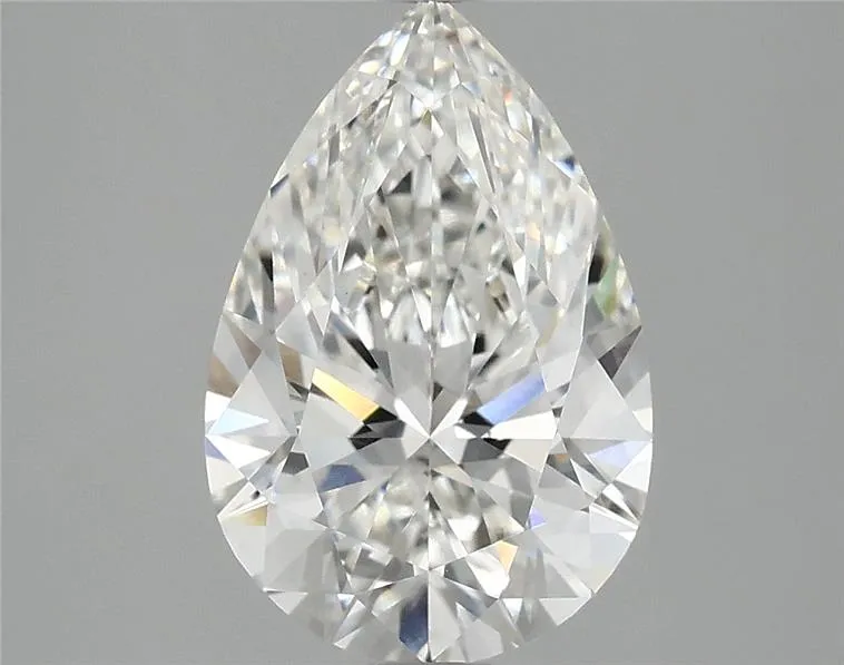 2.82ct Pear Lab Grown Diamond (Colour F, Clarity VVS2, IGI Certified)