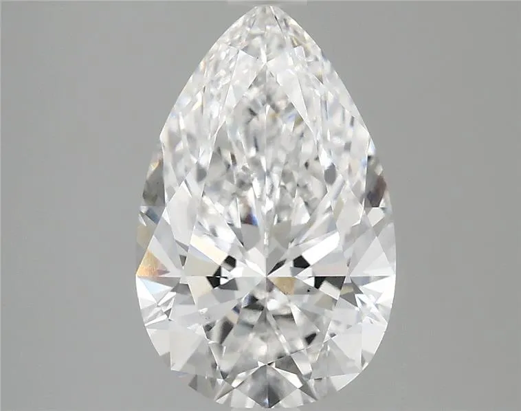 2.83ct Pear Lab Grown Diamond (Colour E, Clarity VS1, IGI Certified)