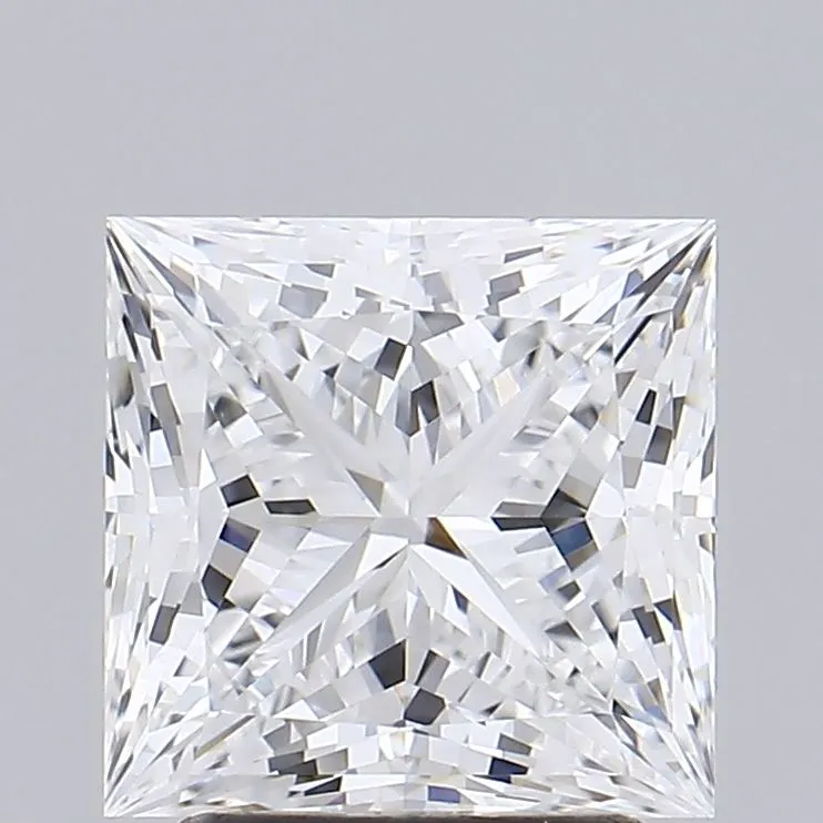 2.85ct Princess Lab Grown Diamond (Colour D, Clarity VVS1, IGI Certified)