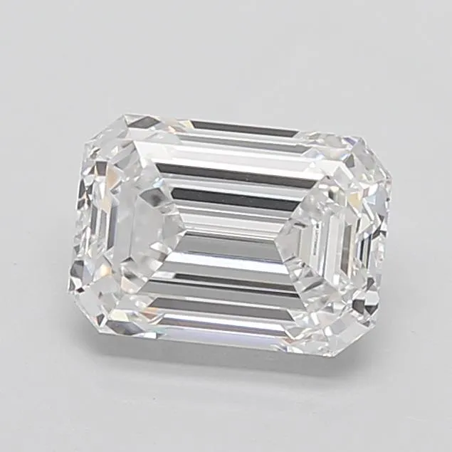 2.88ct Emerald Lab Grown Diamond (Colour D, Clarity VVS1, IGI Certified)