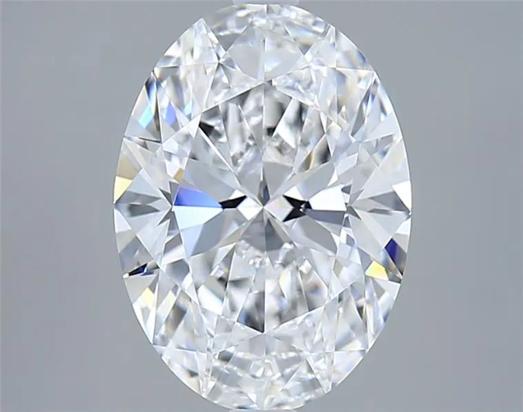 2.88ct Oval Lab Grown Diamond (Colour D, Clarity VVS1, IGI Certified)