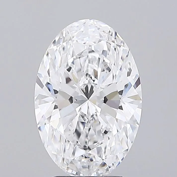 2.88ct Oval Lab Grown Diamond (Colour D, Clarity VVS1, IGI Certified)