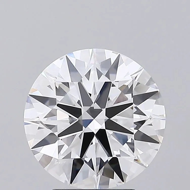 2.88ct Round Lab Grown Diamond (Colour E, Clarity IF, Cut ID, IGI Certified)