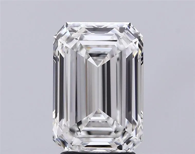 2.91ct Emerald Lab Grown Diamond (Colour F, Clarity VVS1, IGI Certified)