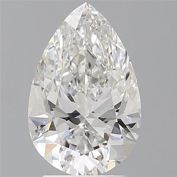 2.95ct Pear Lab Grown Diamond (Colour F, Clarity VVS2, IGI Certified)