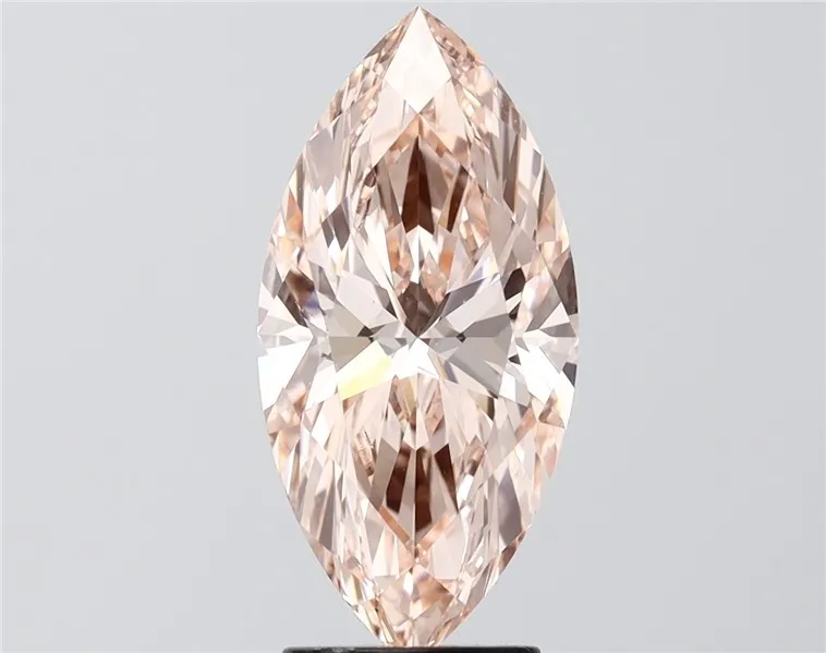 2.99ct Marquise Lab Grown Diamond (Colour Fancy Intense Pink, Clarity VVS2, IGI Certified)