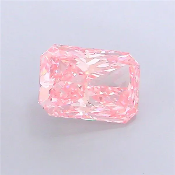 2.99ct Radiant Lab Grown Diamond (Colour Fancy Vivid Pink, Clarity VVS2, IGI Certified)