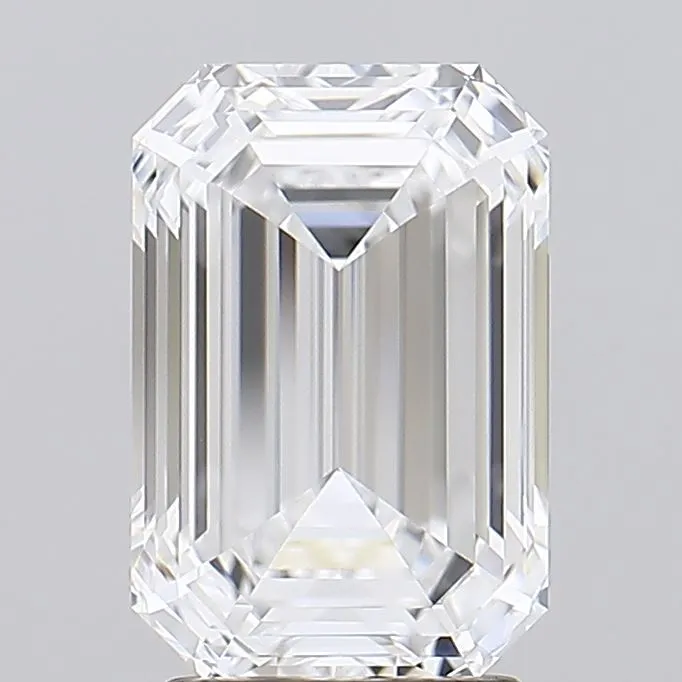 3.00ct Emerald Lab Grown Diamond (Colour D, Clarity IF, IGI Certified)
