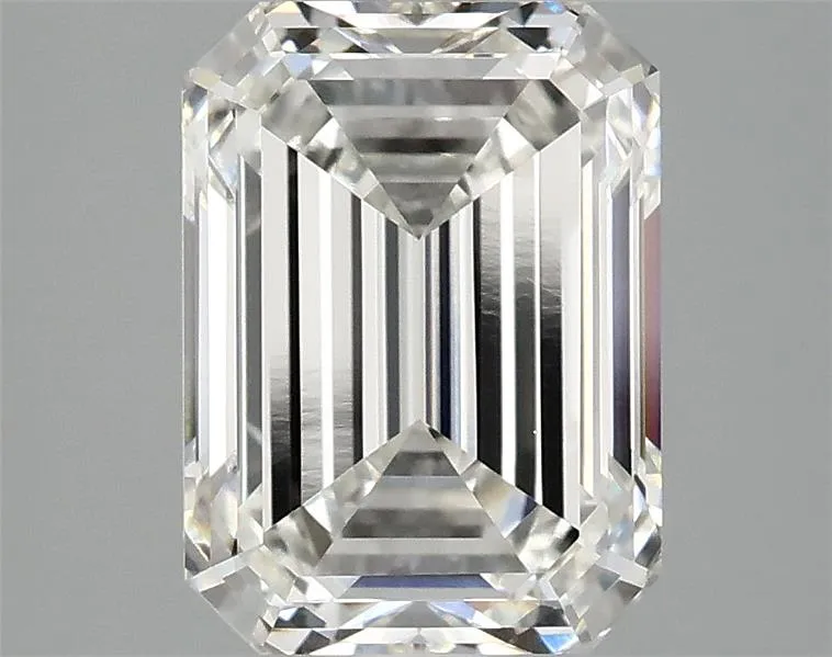 3.00ct Emerald Lab Grown Diamond (Colour F, Clarity VVS1, IGI Certified)