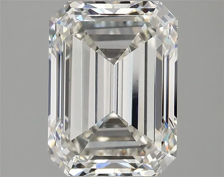3.00ct Emerald Lab Grown Diamond (Colour H, Clarity VS1, IGI Certified)
