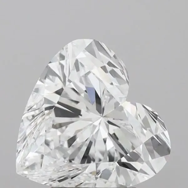 3.00ct Heart Lab Grown Diamond (Colour D, Clarity IF, IGI Certified)