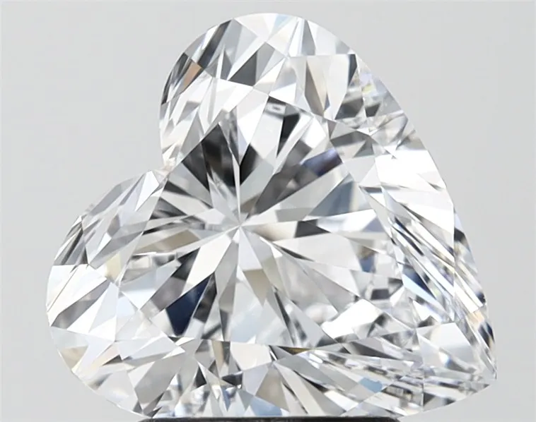 3.00ct Heart Lab Grown Diamond (Colour D, Clarity VS1, IGI Certified)