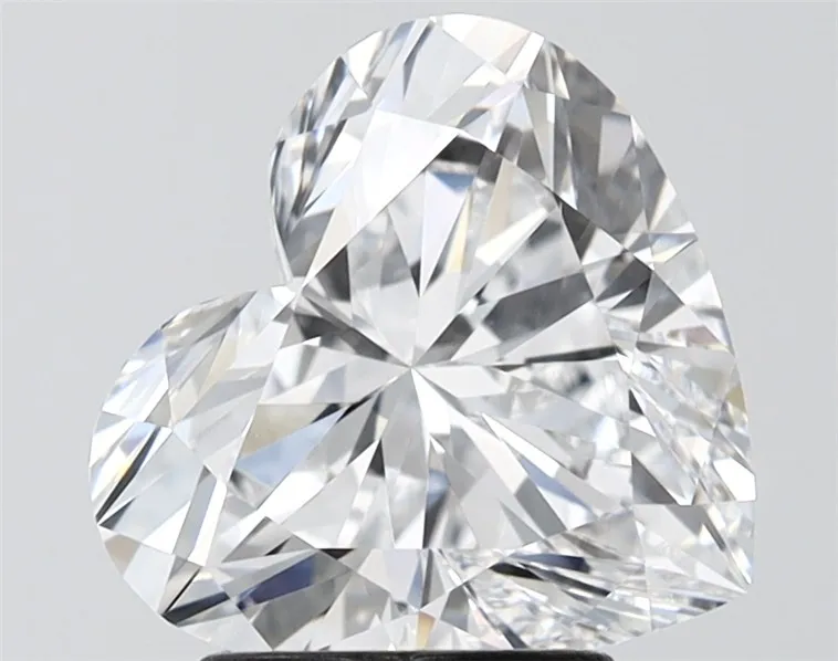 3.00ct Heart Lab Grown Diamond (Colour D, Clarity VVS1, IGI Certified)