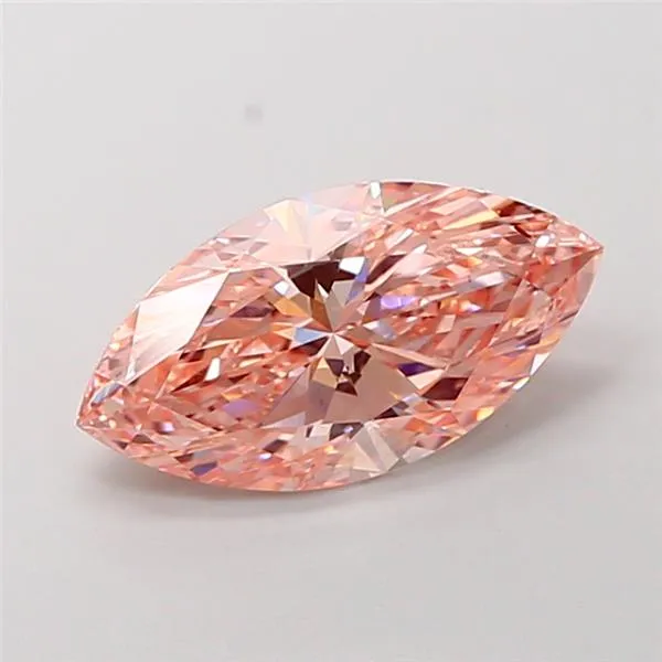 3.00ct Marquise Lab Grown Diamond (Colour Fancy Intense Pink, Clarity VS1, IGI Certified)