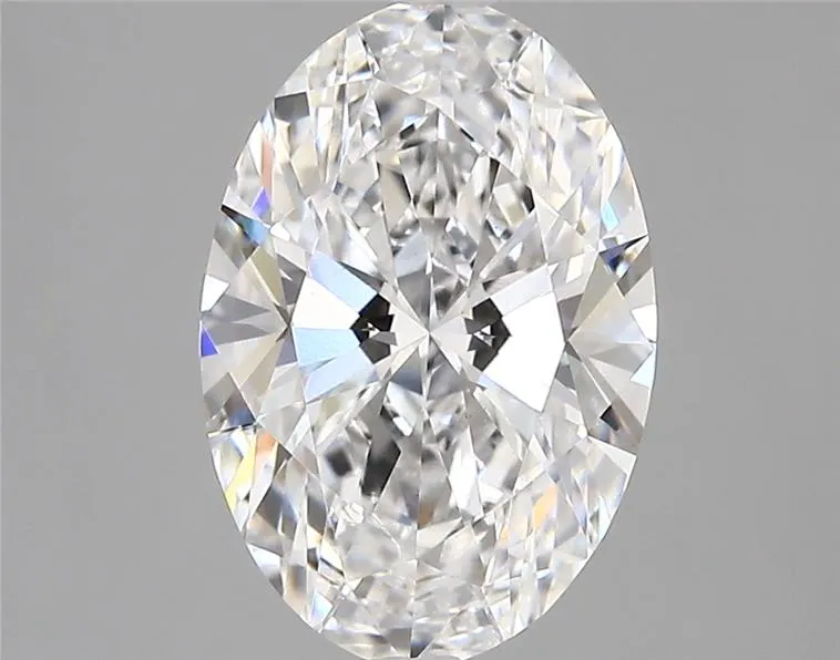 3.00ct Oval Lab Grown Diamond (Colour D, Clarity VS1, Cut EX, GIA Certified)