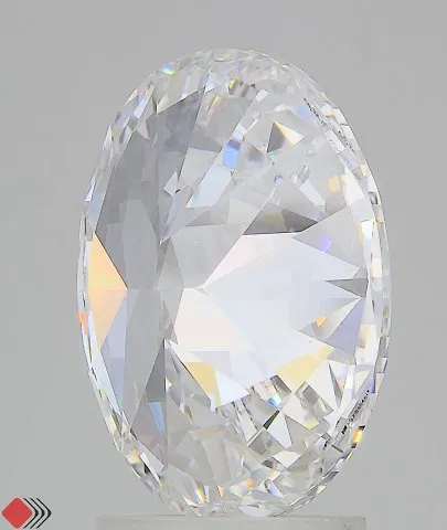3.00ct Oval Lab Grown Diamond (Colour D, Clarity VVS1, IGI Certified)