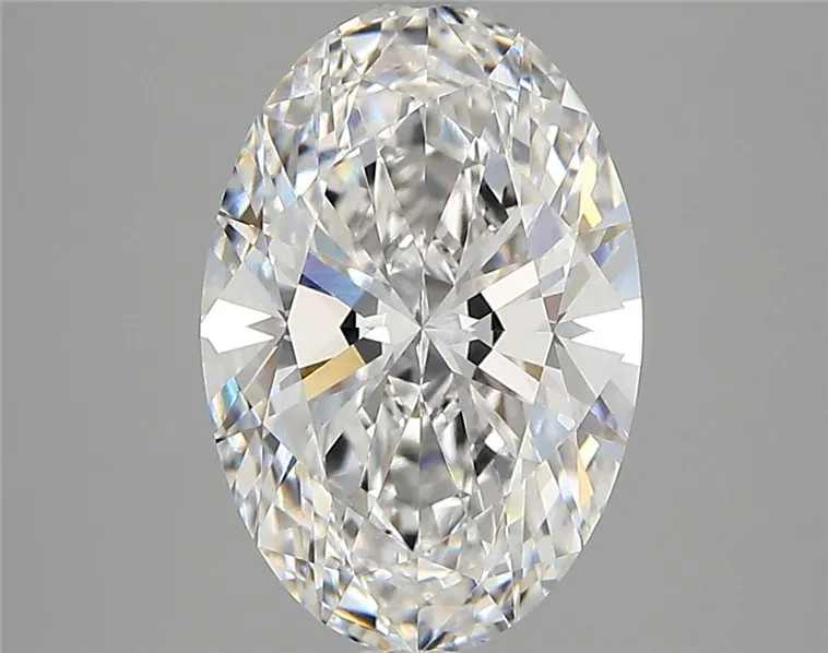 3.00ct Oval Lab Grown Diamond (Colour E, Clarity VVS2, Cut EX, GIA Certified)