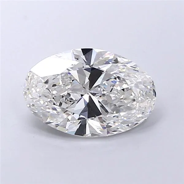 3.00ct Oval Lab Grown Diamond (Colour F, Clarity VVS2, IGI Certified)