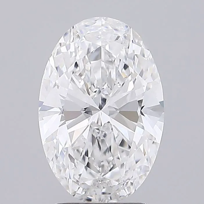 3.00ct Oval Lab Grown Diamond (Colour F, Clarity VVS2, IGI Certified)
