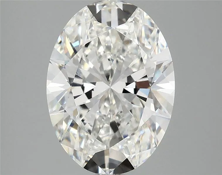 3.00ct Oval Lab Grown Diamond (Colour F, Clarity VVS2, IGI Certified)