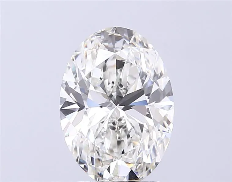 3.00ct Oval Lab Grown Diamond (Colour G, Clarity VVS2, IGI Certified)