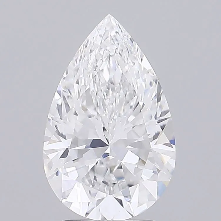3.00ct Pear Lab Grown Diamond (Colour D, Clarity VVS1, IGI Certified)
