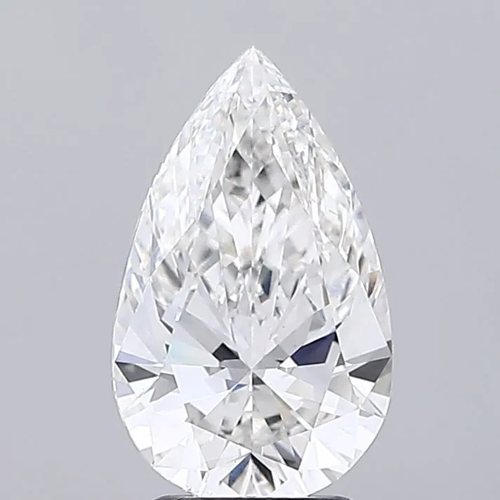 3.00ct Pear Lab Grown Diamond (Colour F, Clarity VVS2, IGI Certified)