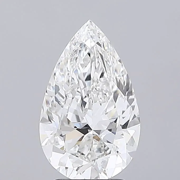 3.00ct Pear Lab Grown Diamond (Colour F, Clarity VVS2, IGI Certified)