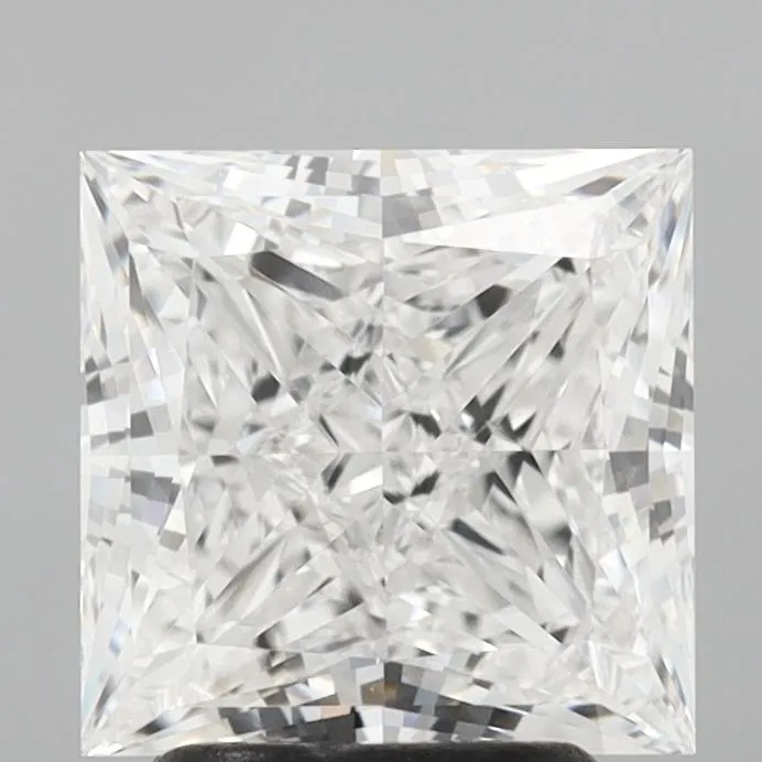 3.00ct Princess Lab Grown Diamond (Colour D, Clarity VVS2, IGI Certified)
