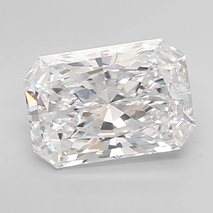 3.00ct Radiant Lab Grown Diamond (Colour D, Clarity IF, Cut EX, IGI Certified)