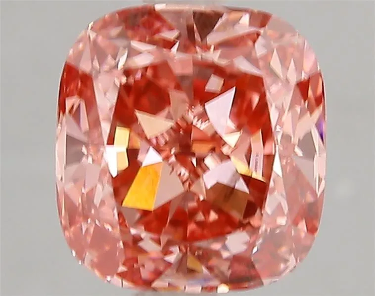 3.01ct Cushion modified Lab Grown Diamond (Colour Fancy Vivid Pink, Clarity VS2, IGI Certified)