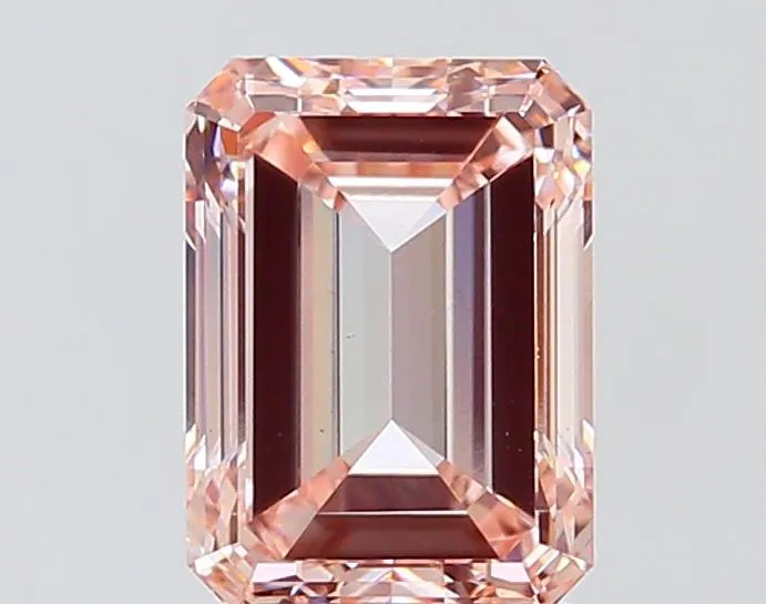 3.01ct Emerald Lab Grown Diamond (Colour Fancy Intense Pink, Clarity VS1, IGI Certified)
