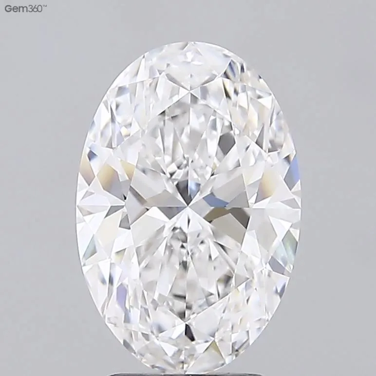 3.01ct Oval Lab Grown Diamond (Colour D, Clarity VVS1, IGI Certified)