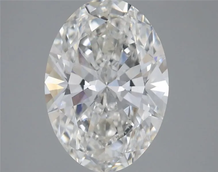 3.01ct Oval Lab Grown Diamond (Colour G, Clarity VVS2, IGI Certified)