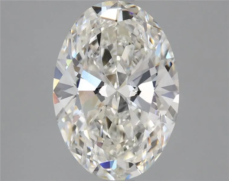 3.01ct Oval Lab Grown Diamond (Colour G, Clarity VVS2, IGI Certified)