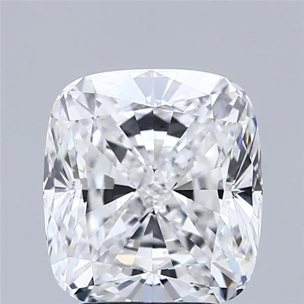 3.02ct Cushion modified Lab Grown Diamond (Colour D, Clarity VVS2, IGI Certified)
