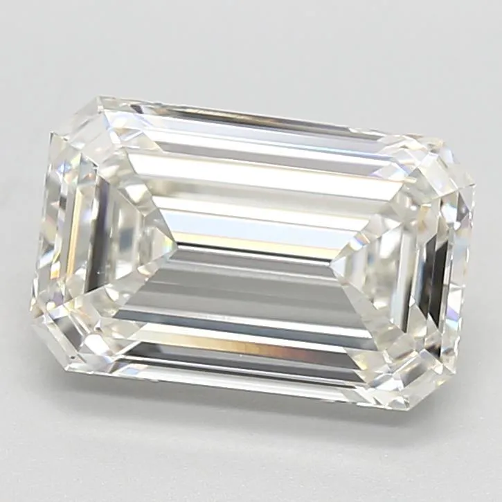 3.02ct Emerald Lab Grown Diamond (Colour G, Clarity VVS2, IGI Certified)
