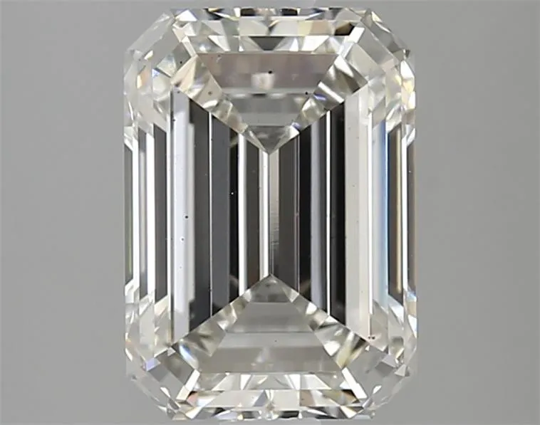 3.02ct Emerald Lab Grown Diamond (Colour H, Clarity VS2, IGI Certified)