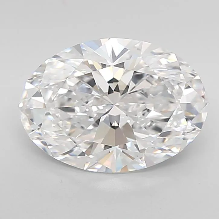 3.02ct Oval Lab Grown Diamond (Colour D, Clarity IF, Cut EX, IGI Certified)