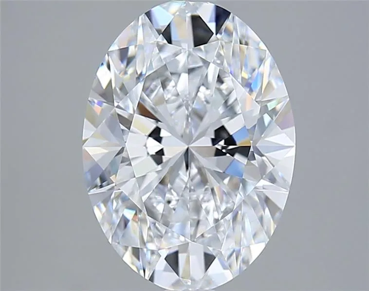 3.02ct Oval Lab Grown Diamond (Colour D, Clarity VVS2, IGI Certified)