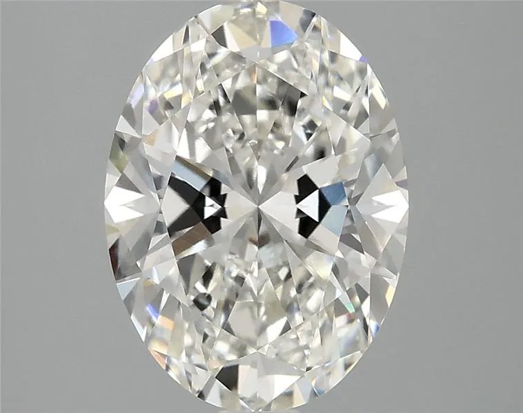 3.02ct Oval Lab Grown Diamond (Colour G, Clarity VVS2, IGI Certified)
