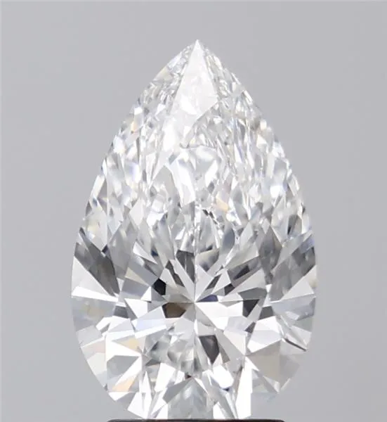 3.02ct Pear Lab Grown Diamond (Colour E, Clarity VVS2, IGI Certified)