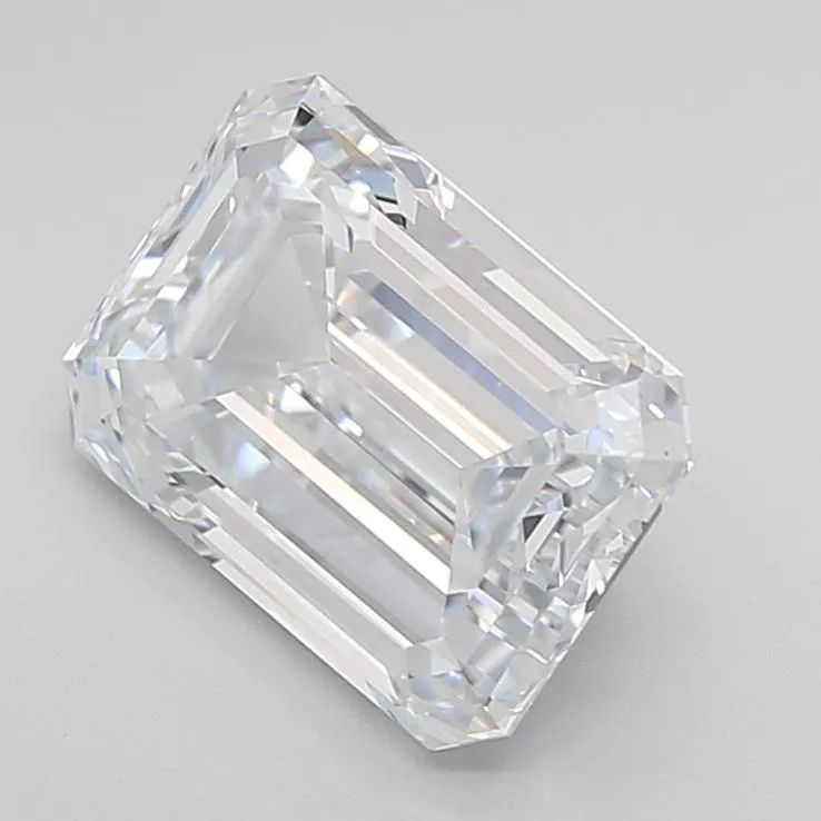 3.03ct Emerald Lab Grown Diamond (Colour F, Clarity VVS1, Cut EX, IGI Certified)