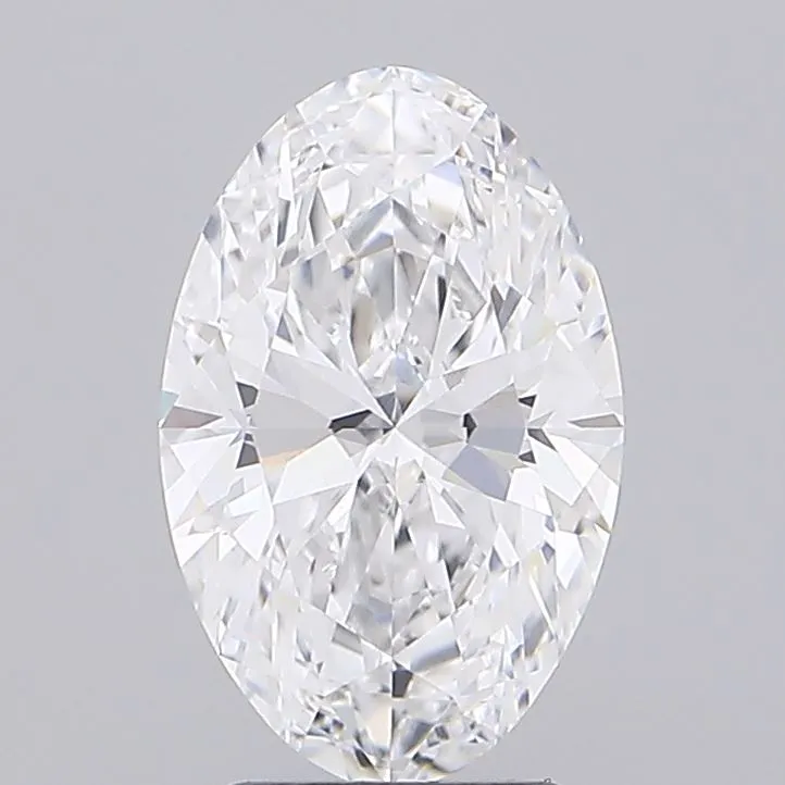 3.03ct Oval Lab Grown Diamond (Colour D, Clarity VVS1, IGI Certified)